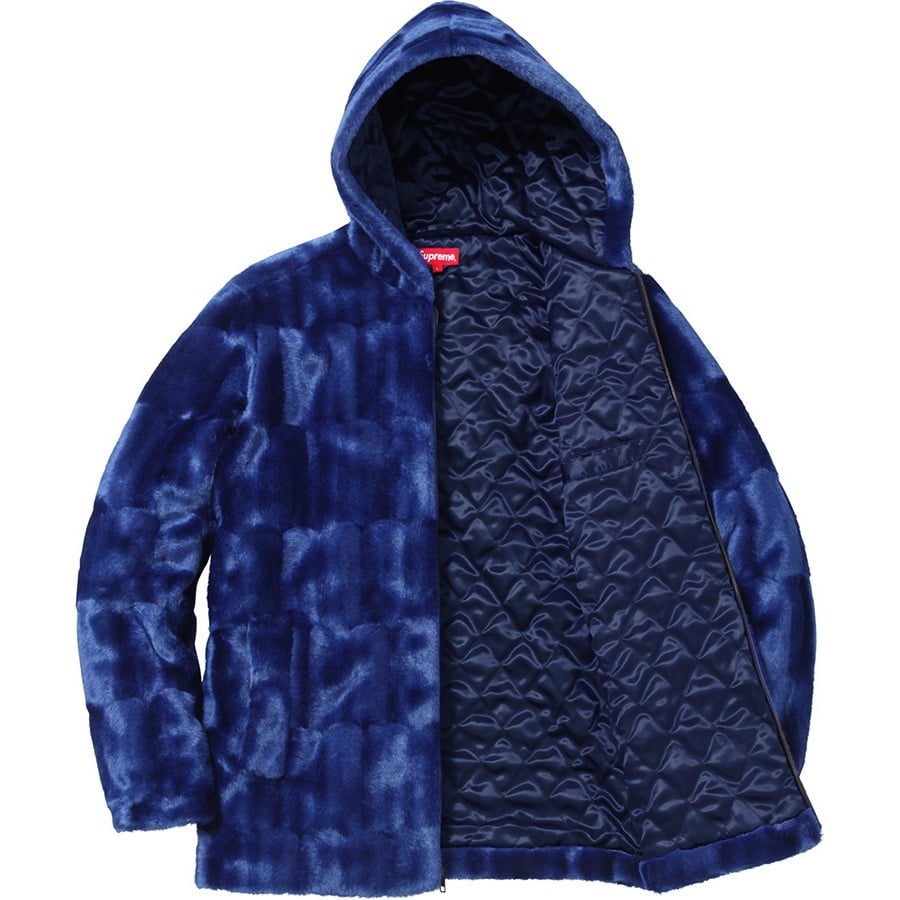 Supreme Faux Fur Hooded Zip Jacket (FW15)
