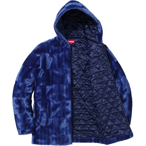Supreme Faux Fur Hooded Zip Jacket - Colorway