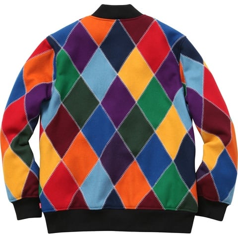 Supreme Harlequin Wool Varsity Jacket  - Colorway