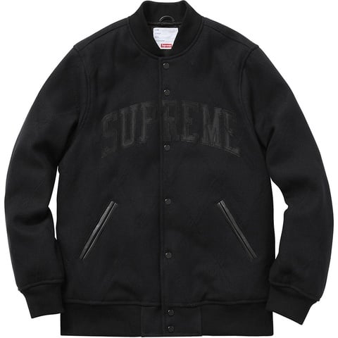 Supreme Harlequin Wool Varsity Jacket  - Colorway