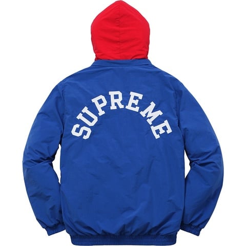 M*O様 SUPREME 15AW × Champion Puffy Jacke Supreme Champion Puffy Jacket Red Men's - FW15 - US