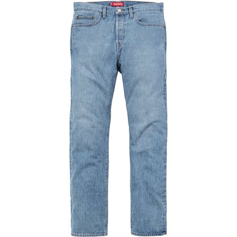 Supreme Stone Washed Slim Jean