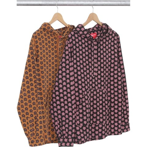 Hooded Flower Flannel Shirt - fall/winter 2015 - Supreme