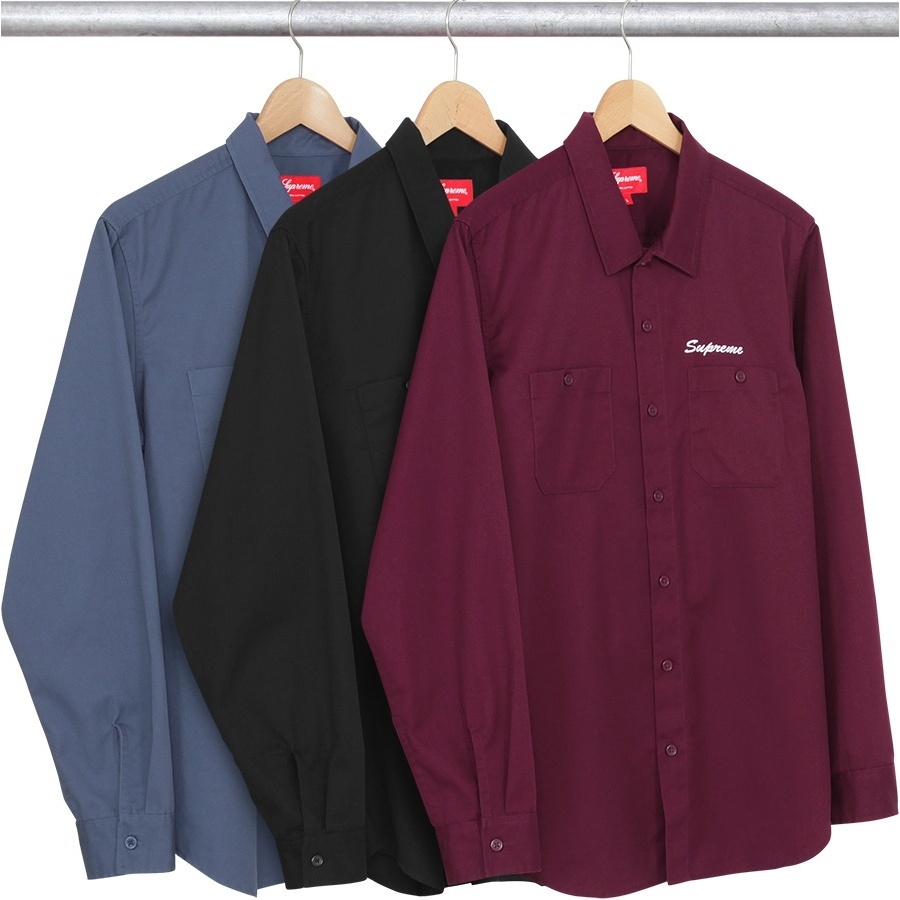 Supreme Pledge Allegiance Work Shirt (fall/winter 2015)