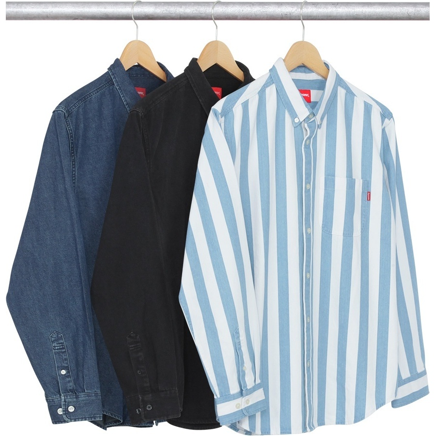 Supreme Faded Denim Shirt (fall/winter 2015)