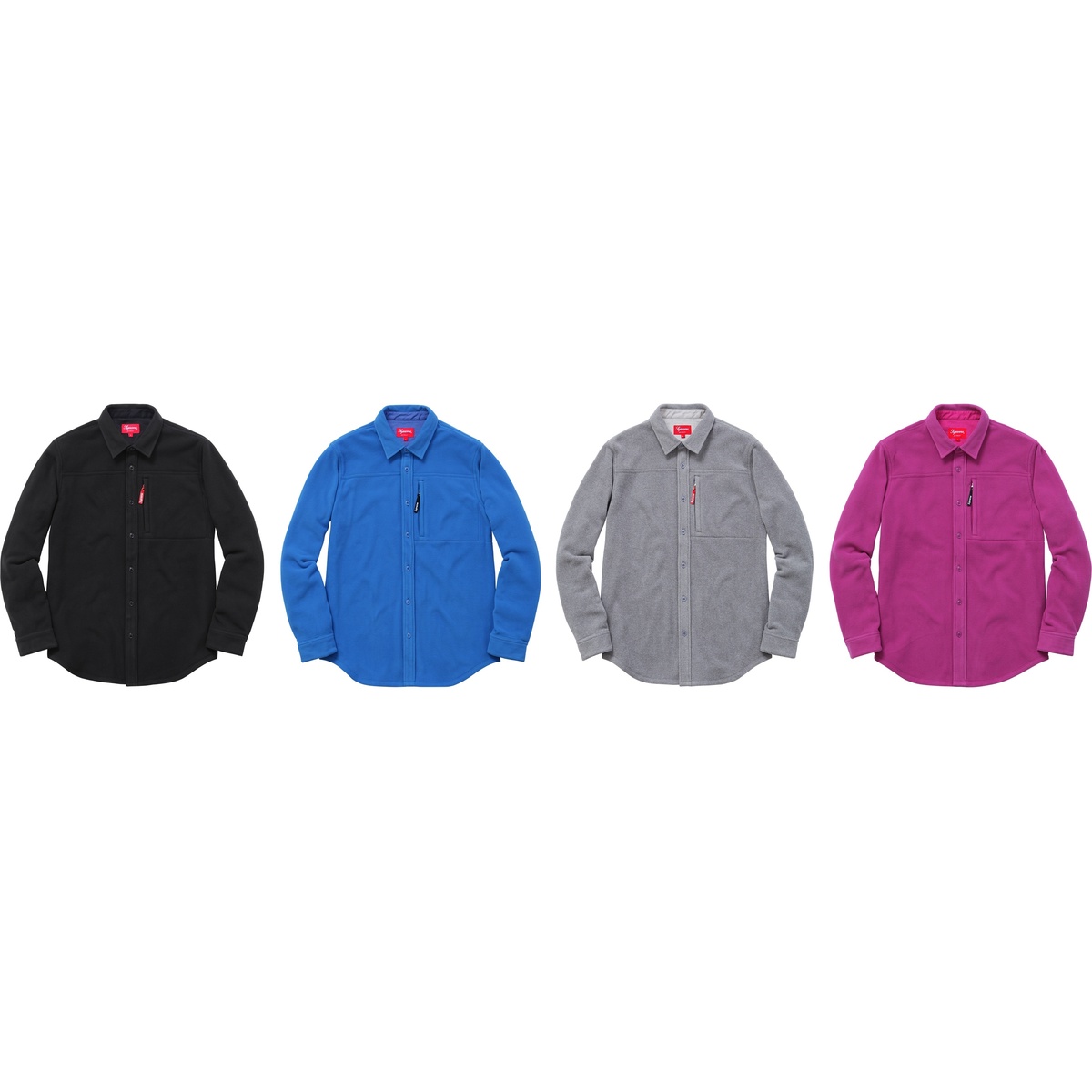 Supreme Polartec® Fleece Shirt (fall/winter 2015)