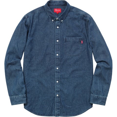 Supreme Faded Denim Shirt - Colorway