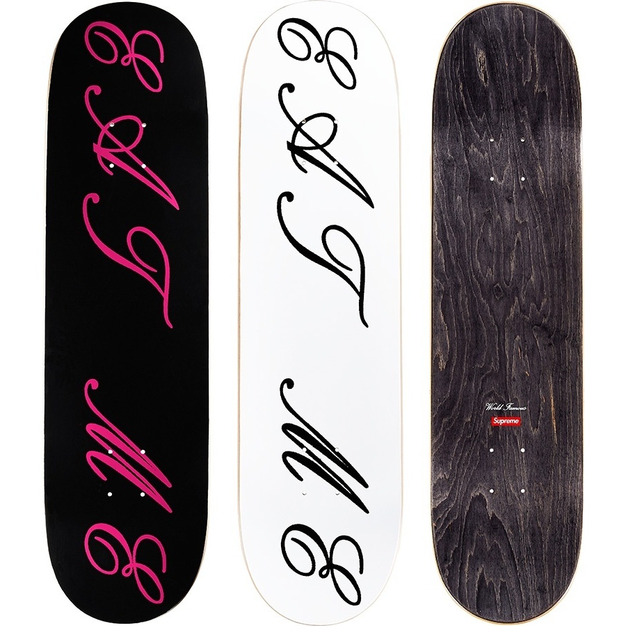 Supreme Eat Me Skateboard (fall/winter 2015)