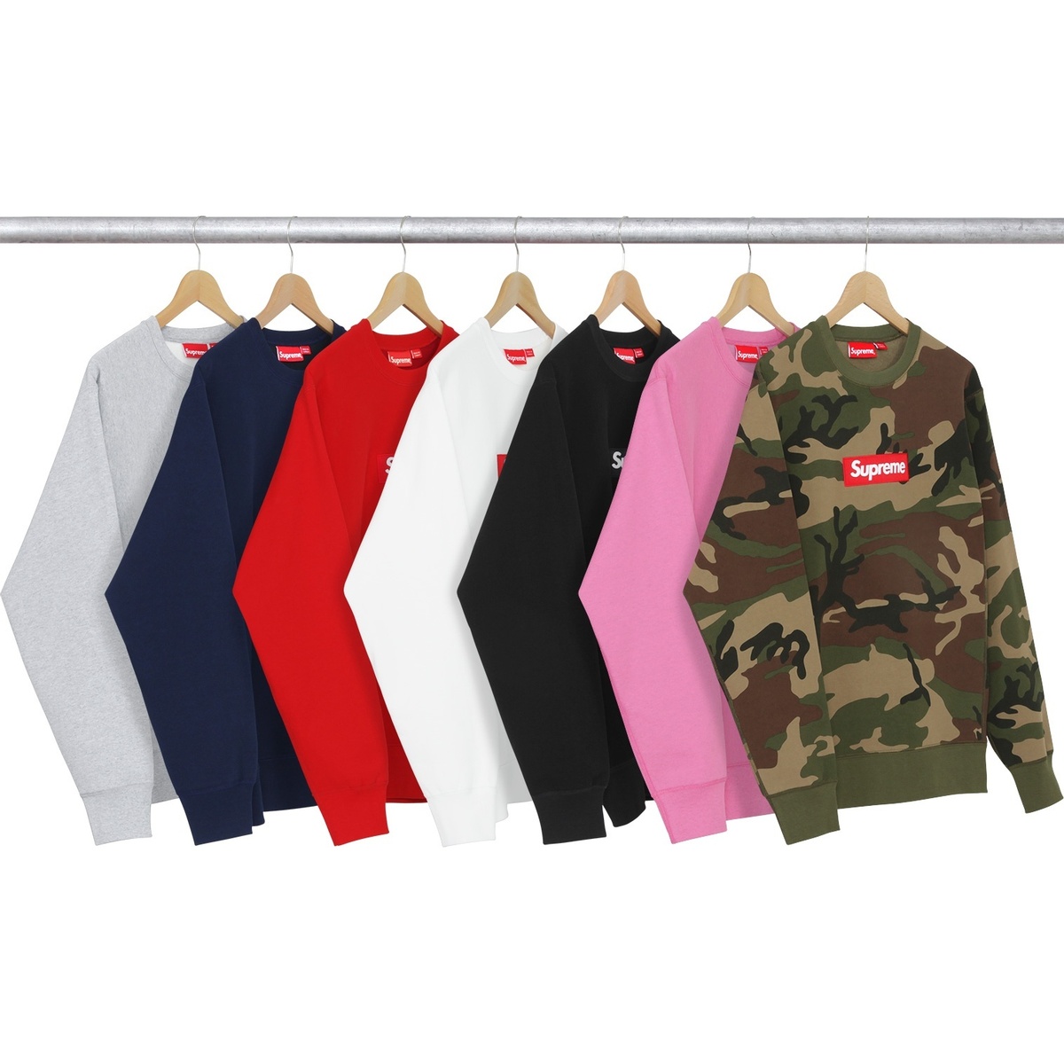 Supreme Box Logo Crewneck (fall/winter 2015)