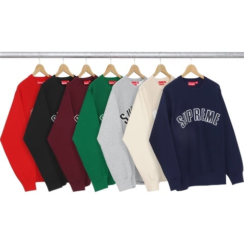 Arc Logo Crewneck - fall/winter 2015 - Supreme