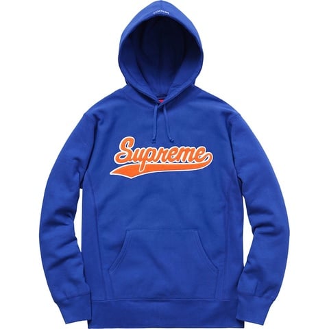 Supreme Chenille Script Hooded Sweatshirt - Colorway