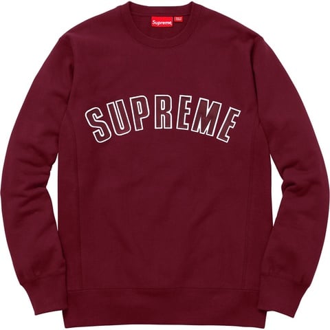 Arc Logo Crewneck - fall/winter 2015 - SupremeCommunity