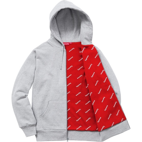 Small Box Thermal Zip-Up Sweat - fall/winter 2015 - Supreme