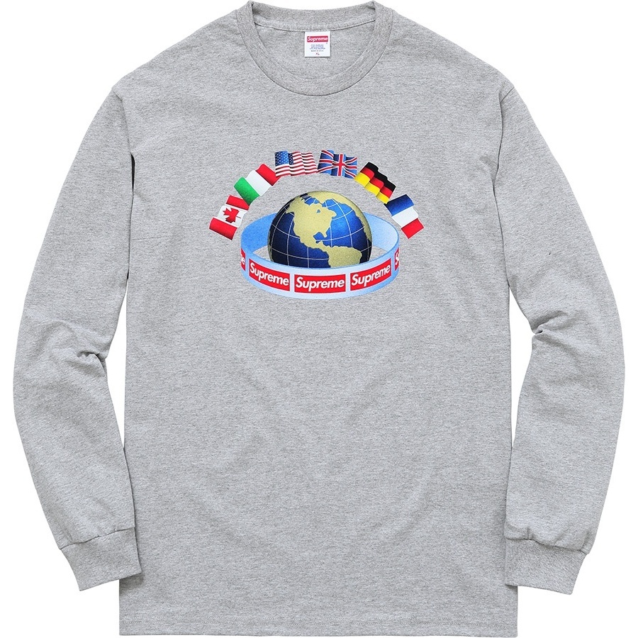 Supreme Worldwide L/S Tee (fall/winter 2015)