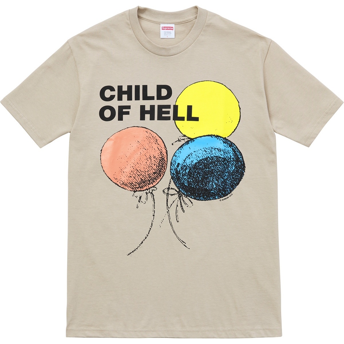 Supreme Child of Hell Tee (fall/winter 2015)