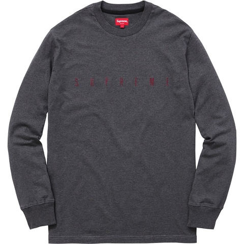 Supreme Micro Stripe L/S Top