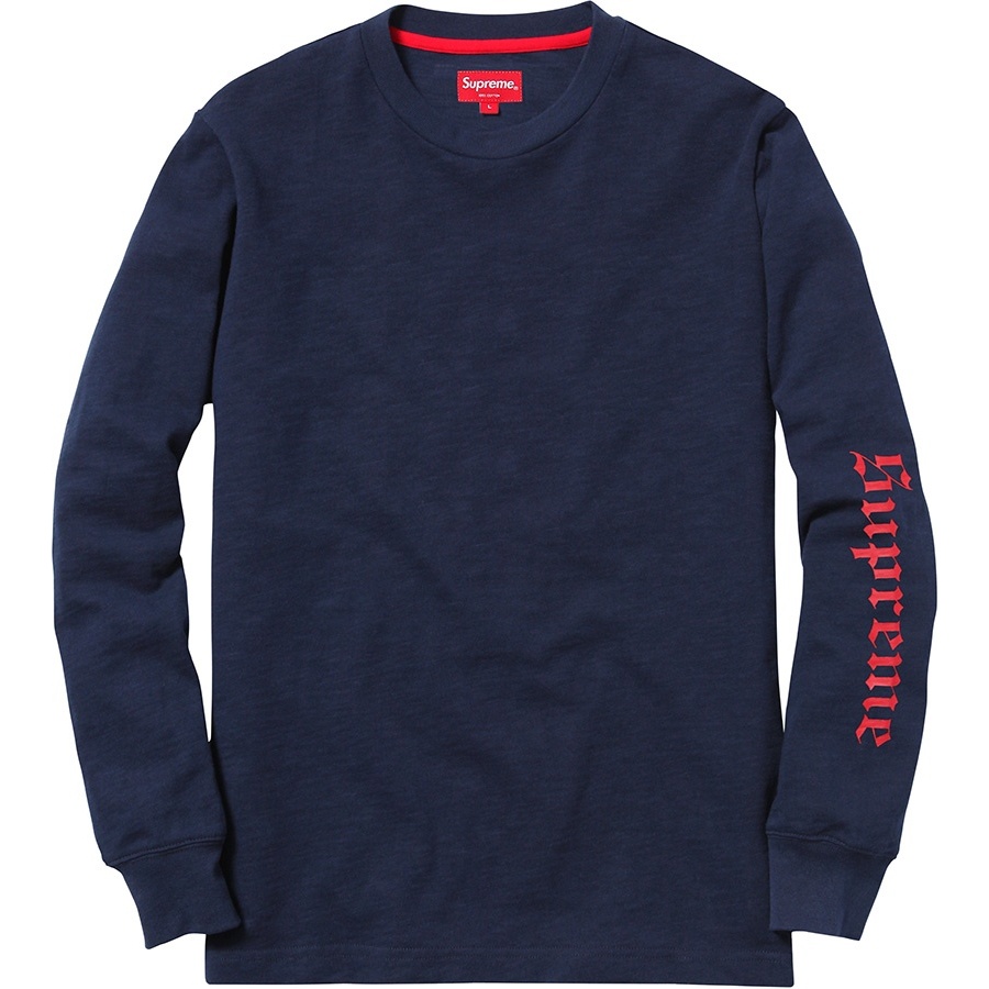 Supreme Old English L S Top (FW15)