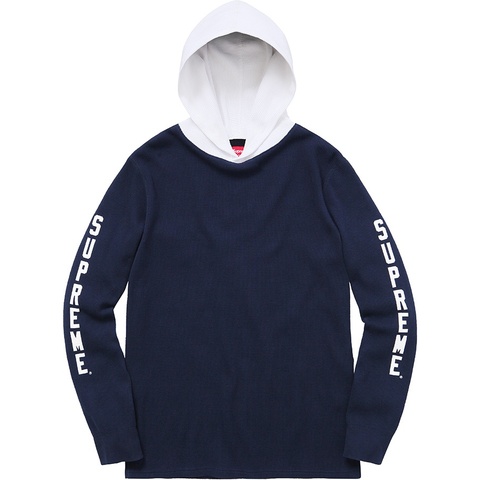 Supreme Hooded Waffle Thermal - Colorway