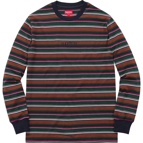 Supreme Multi Stripe L/S Top - Colorway