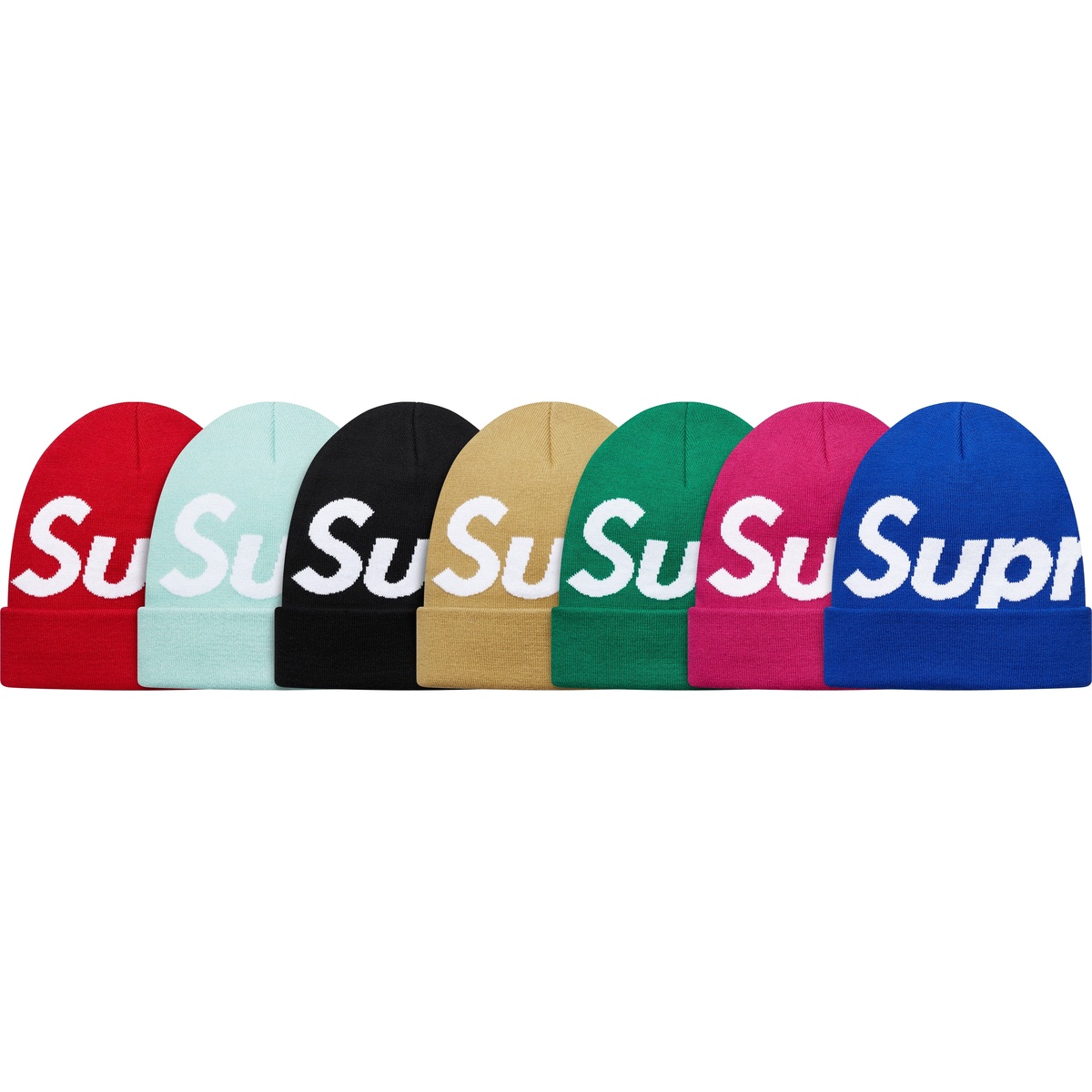 Supreme Big Logo Beanie (fall/winter 2016)
