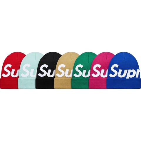 Supreme Big Logo Beanie