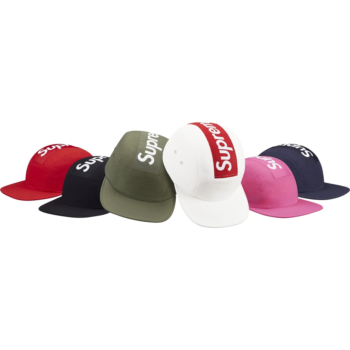 Supreme Top Stripe Camp Cap (fall/winter 2016)