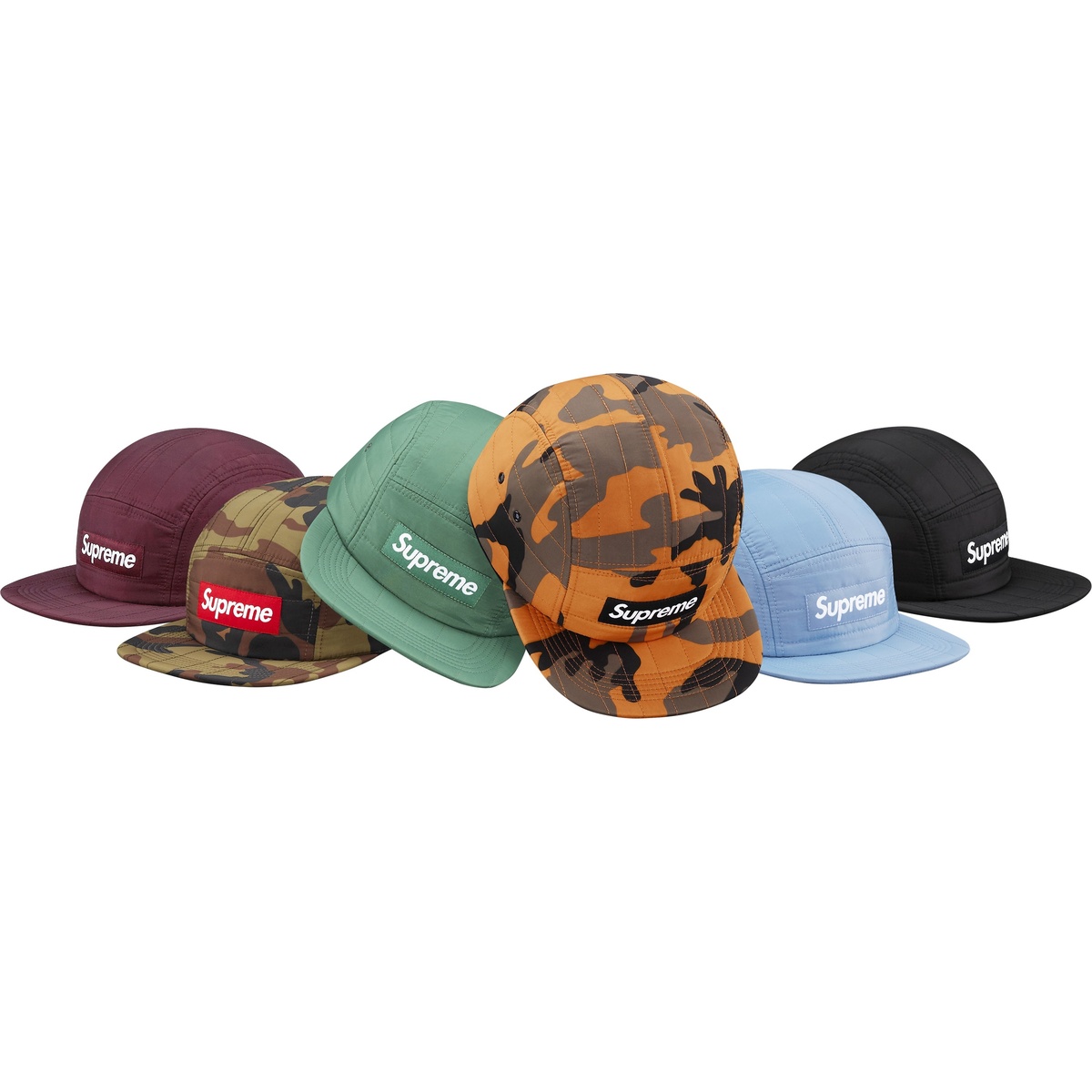 Supreme Taffeta Quilted Camp Cap (fall/winter 2016)