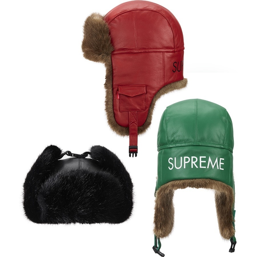 Supreme Leather Trooper (fall/winter 2016)