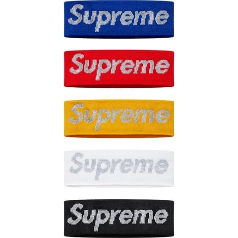 New Era® Reflective Logo Headband - Supreme