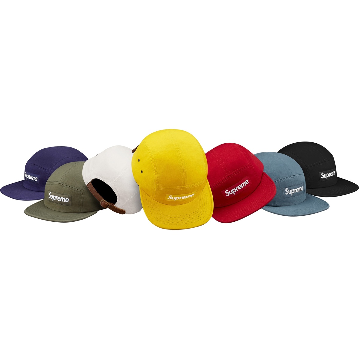 Supreme Washed Chino Twill Camp Cap (fall/winter 2016)
