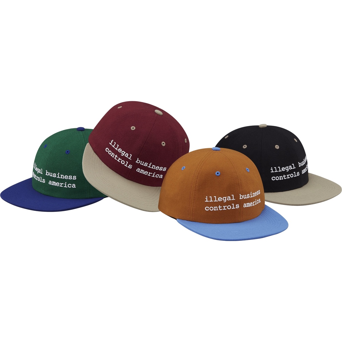 Supreme 2-Tone Illegal Business 6-Panel (fall/winter 2016)