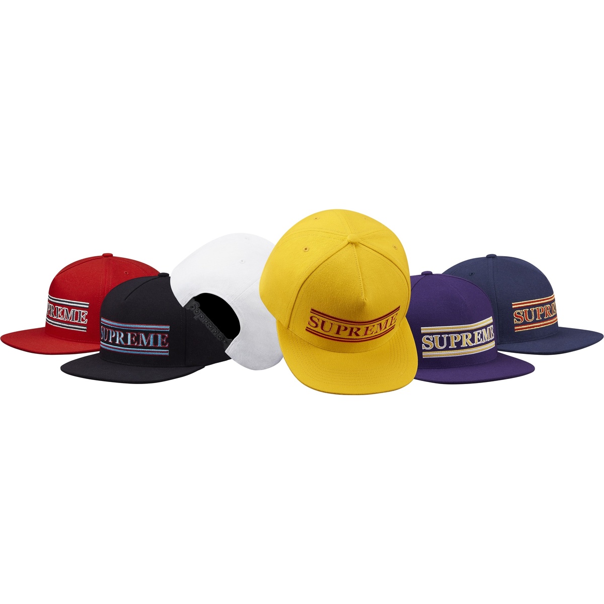 Supreme Stripes 5-Panel (fall/winter 2016)