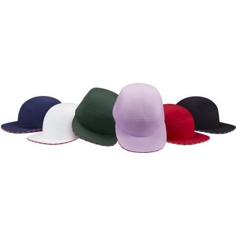 Supreme Visor Logo Camp Cap