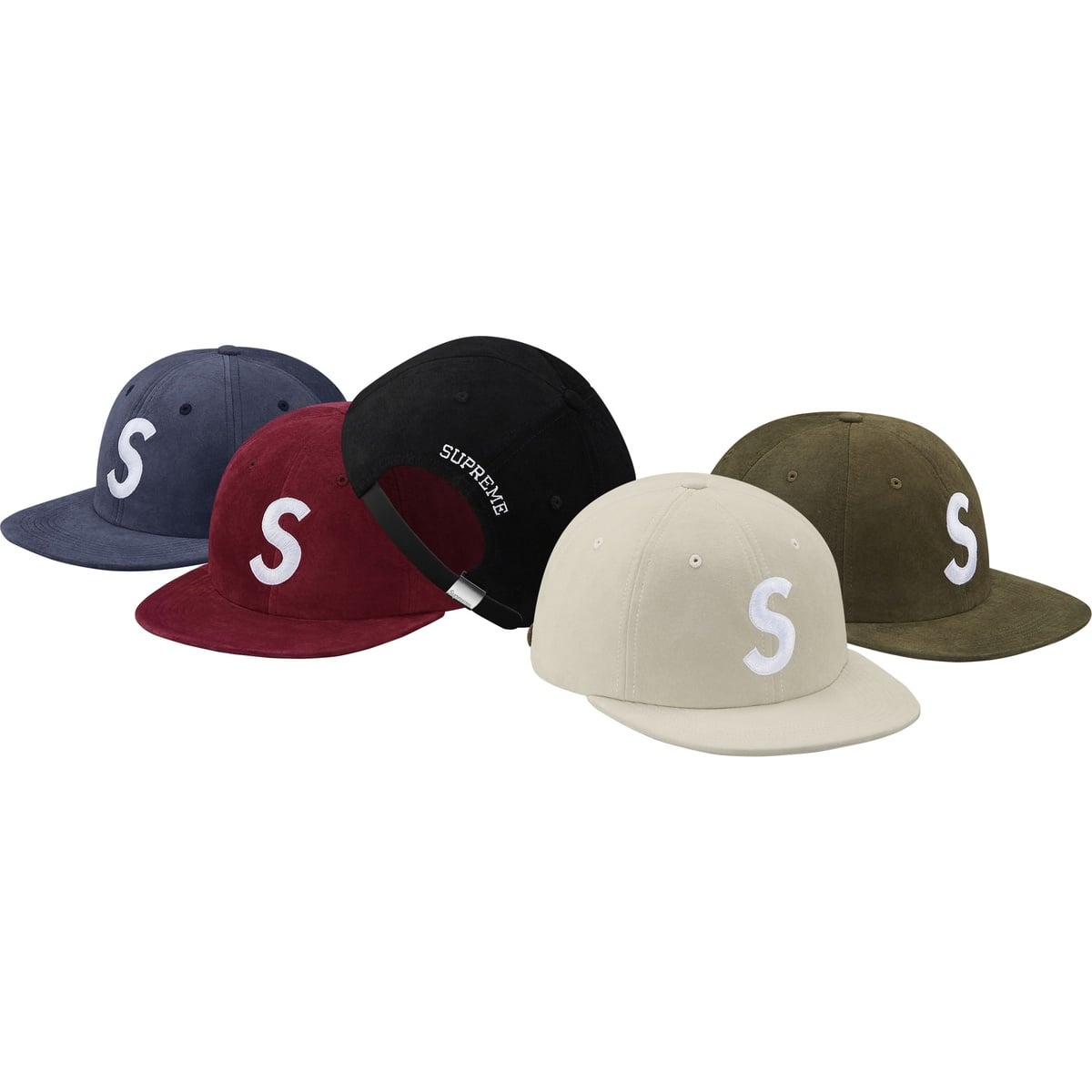 Supreme Suede S Logo 6-Panel (fall/winter 2016)