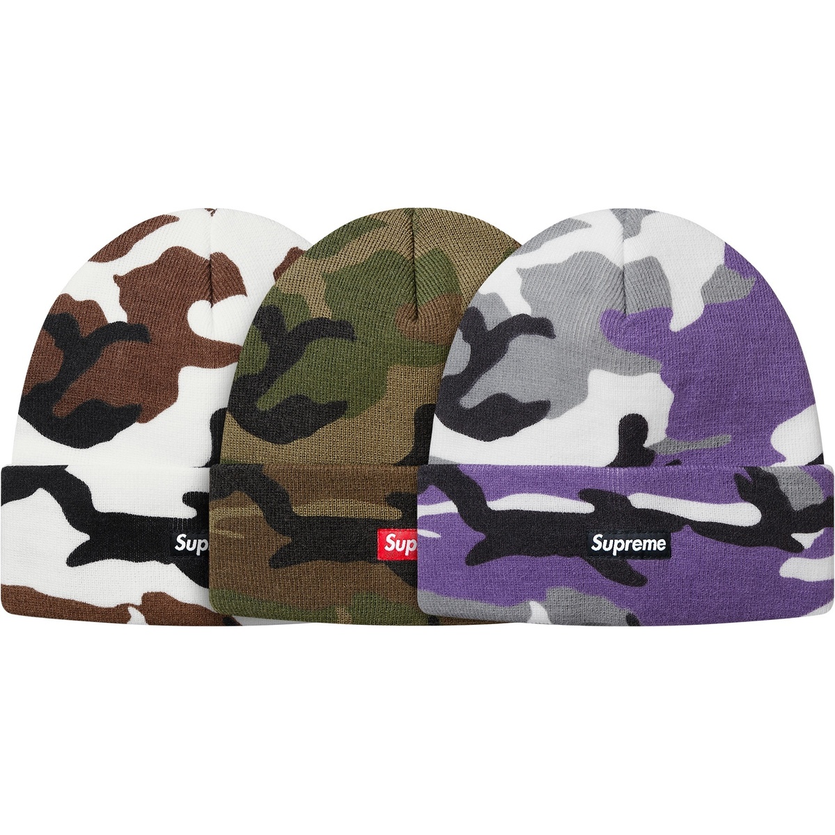 Supreme Camo Beanie (fall/winter 2016)