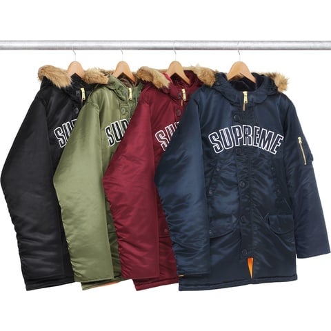 Arc Logo N-3B Parka - fall/winter 2016 - Supreme
