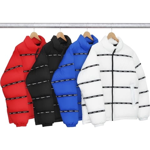 Logo Tape Puffy Jacket - fall/winter 2016 - Supreme