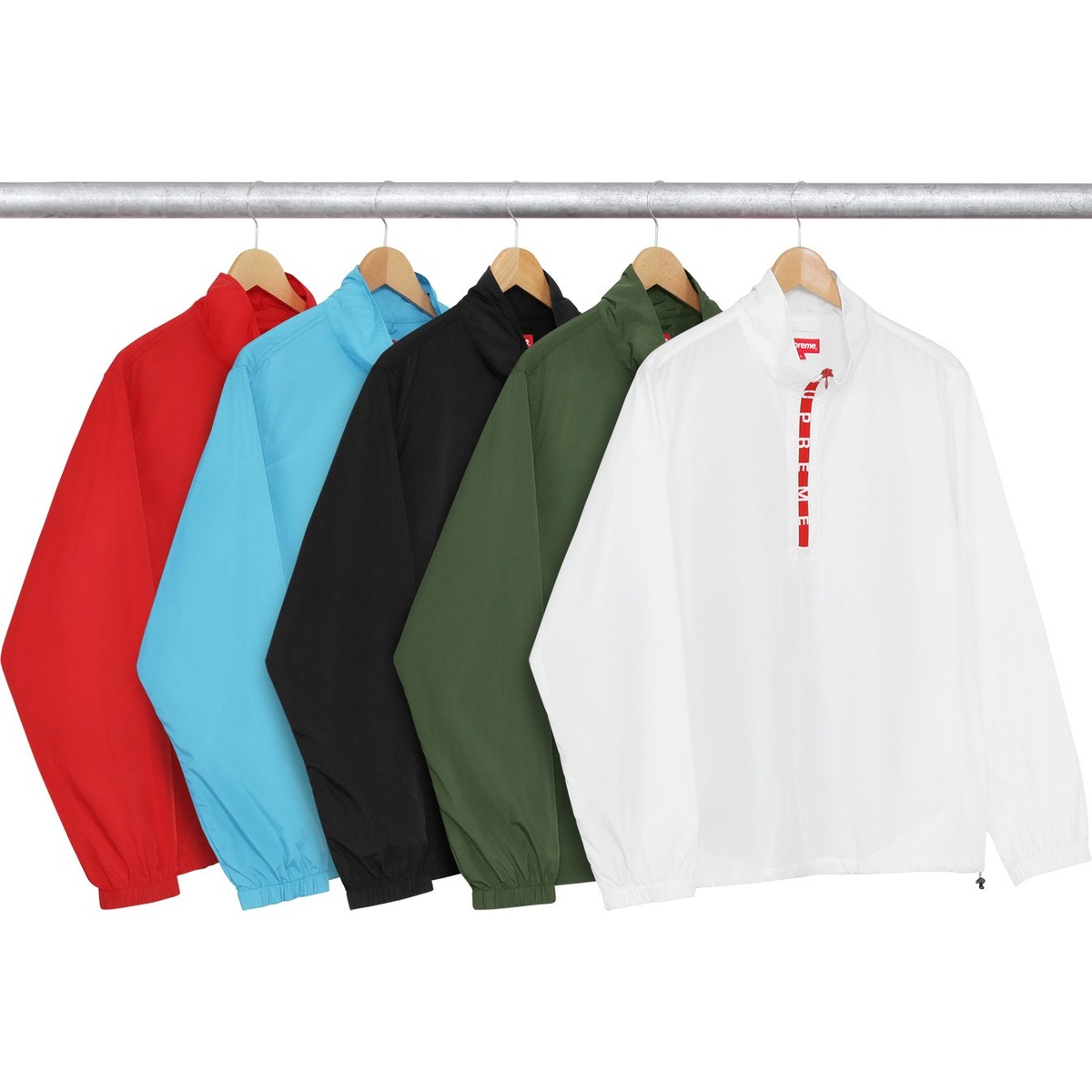 Supreme Zip Logo Pullover Windbreaker (fall/winter 2016)