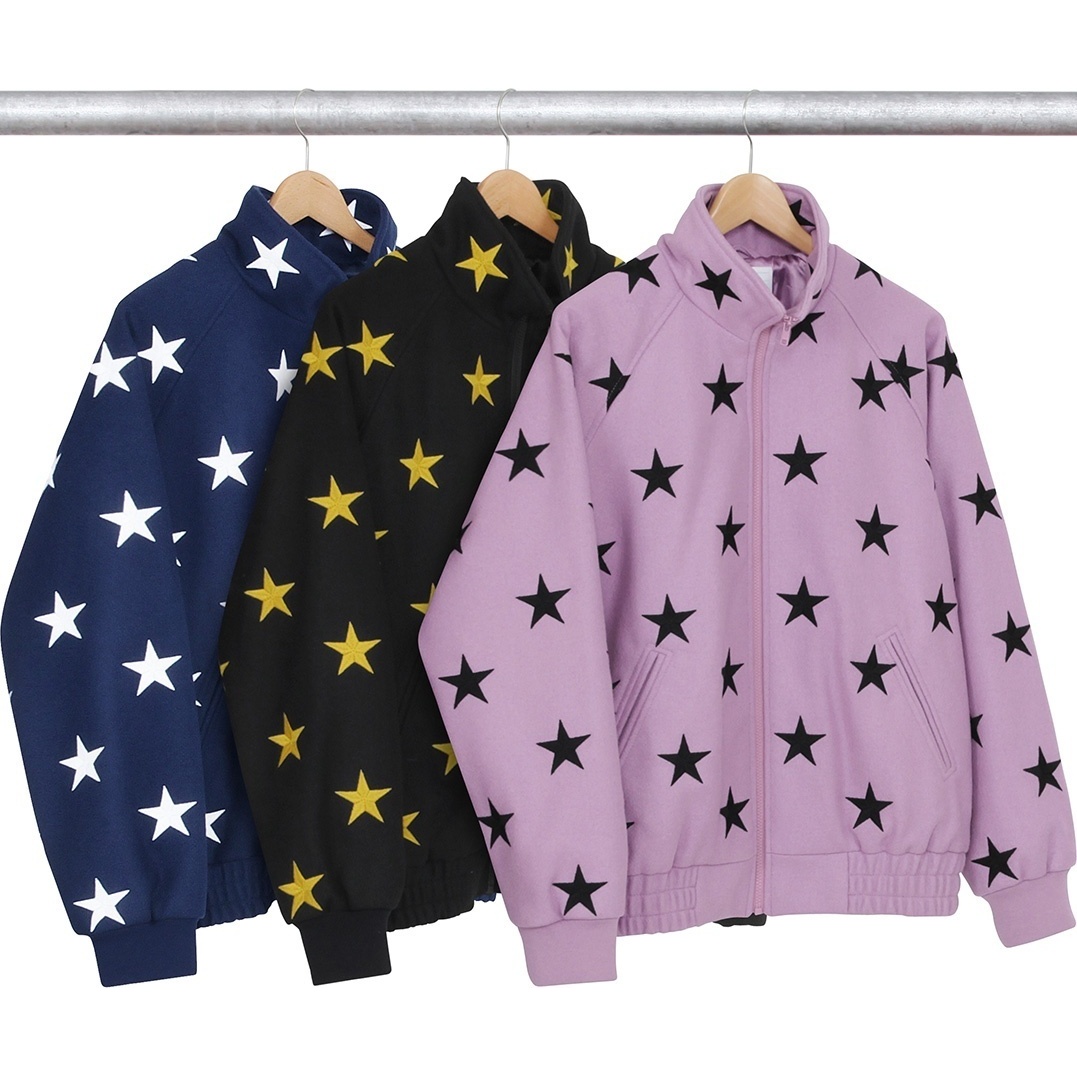 Stars Zip Stadium Jacket - SupremeCommunity