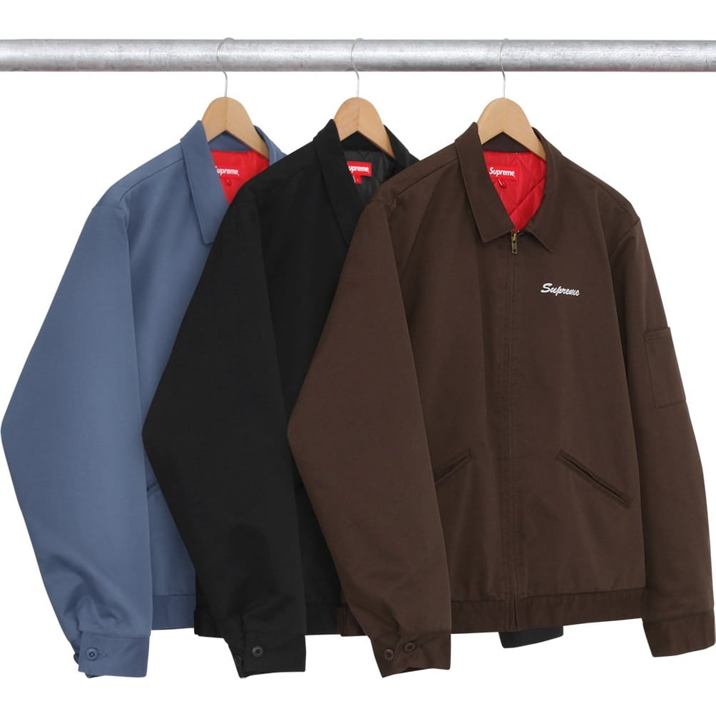 supreme × play boy ワークジャケット dda025340f3f4badae5fd7ce18a46d