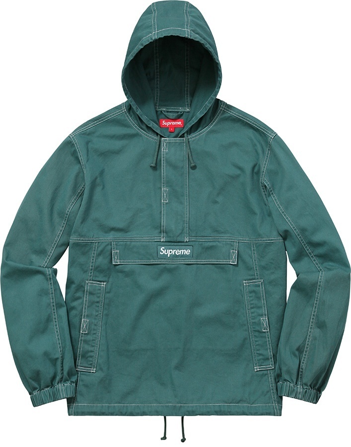 ジャケット・アウター supreme Contrast Stitch Twill Pullover Supreme Contrast Stitch Twill Pullover (FW16)