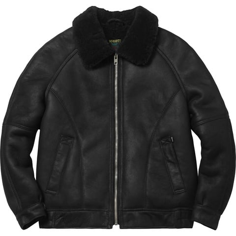 Supreme®/Schott® Shearling Bomber - Supreme