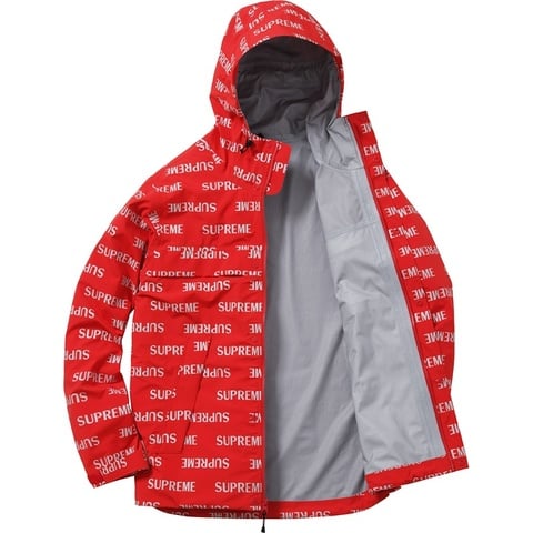 ジャケット・アウター Supreme 3M Reflective Repeat Jacket S 3M® Reflective Repeat Taped Seam Jacket - Supreme