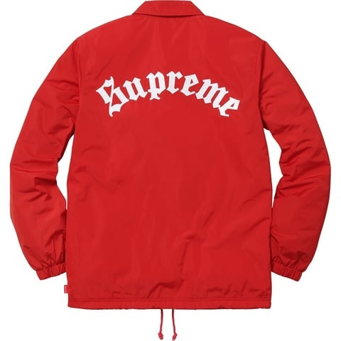 Old English Coaches Jacket - fall/winter 2016 - Supreme