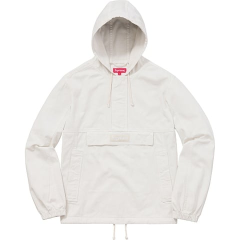 Contrast Stitch Twill Pullover - fall/winter 2016 - Supreme