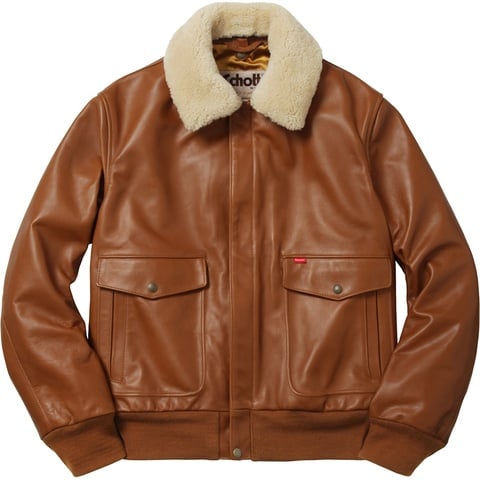 Supreme Supreme®/Schott® Leather A-2 Flight Jacket - Colorway