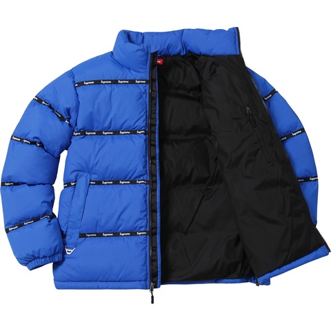 Supreme Logo Tape Puffy Jacket - Colorway