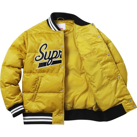 Script Varsity Puffy Jacket - fall/winter 2016 - Supreme