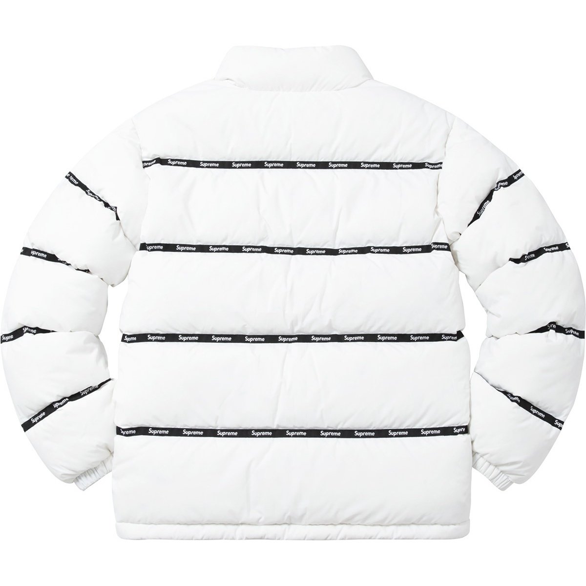 Supreme Logo Tape Puffy Jacket (FW16)