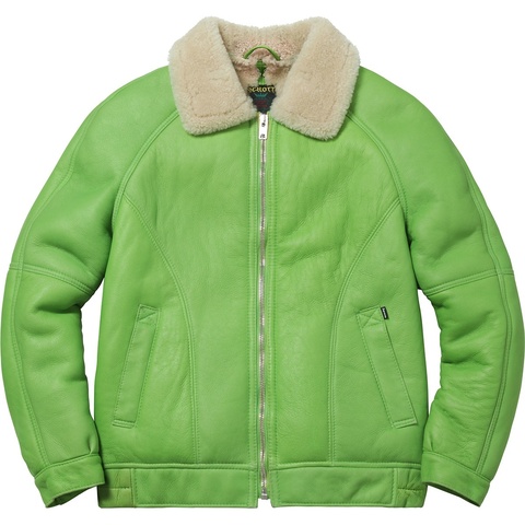Supreme Supreme®/Schott® Shearling Bomber - Colorway
